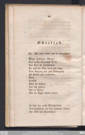 Osterlied.
