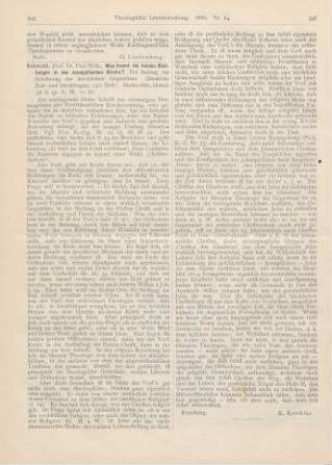 595-596 [Rezension] Schmidt, Paul Wilh., Was trennt die beiden Richtungen in der evangelischen Kirche? Ein Beitrag zur Schätzung der kirchlichen Gegensätze