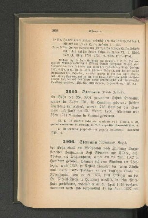 3906. Stemann (Johannes, Mag.)