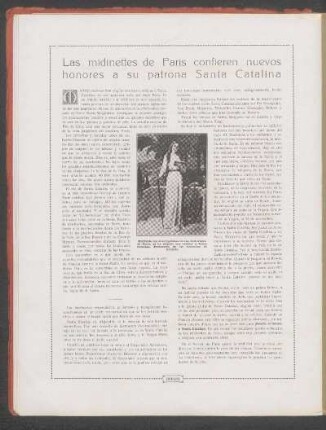Las midinettes de París confieren nuevos honores a su patrona Santa Catalina