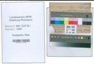 Entnazifizierung Max Kueppers , geb. 22.02.1892 (Malermeister)