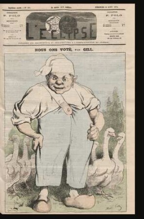 Nous ons voté, par Gill