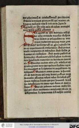 Capitulum xv quibus viis quis ad talem certitudinem venire possit ostendit.