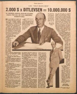 2.000 $ x Ditlevsen = 10.000.000 $ : Los "Self-Made-Men"