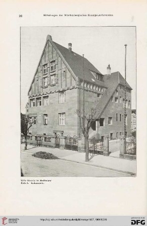 Das Haus Drautz in Heilbronn