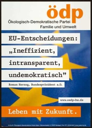ÖDP, Europawahl 2009