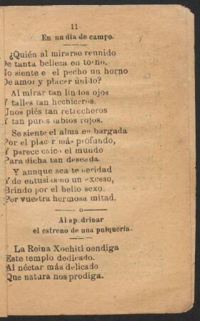 En un día de campo.