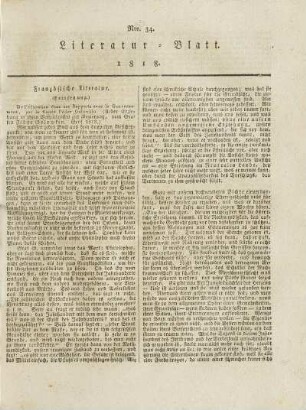 34, 1818: Heft