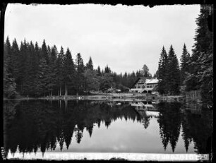 Großer Arbersee mit Gasthaus