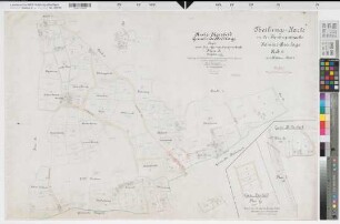 Beerlage (Billerbeck), Rentensache Homoet-Beerlage, Bl. 2 Teilungskarte Beerlage Flur I.