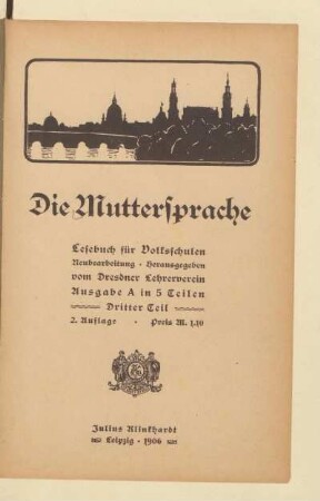 Teil 3 = 3. und 4. Schuljahr, [Schülerband]: [Teil 3 = 3. und 4. Schuljahr, [Schülerband]] : Lesebuch für Volksschulen