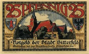 Notgeld - 25 Pfennig