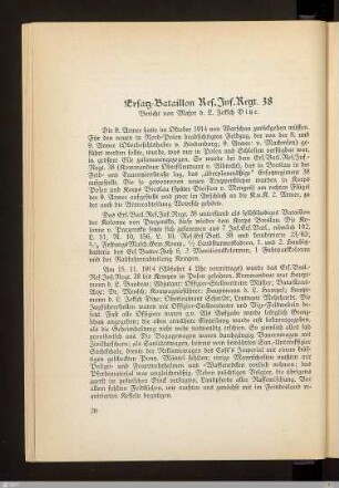 Ersatz-Bataillon Res.Inf.Regt. 38