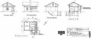 Hochdorf (b Horb): Bahnwärterposten 26 (km 44,625) - Anbau Nebengeb.