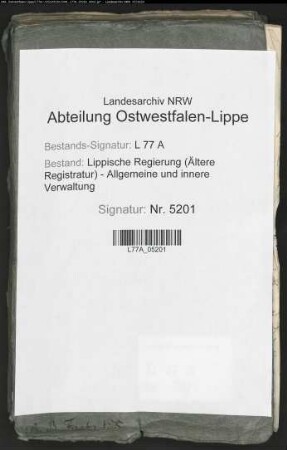 Thurn- und Taxis'sche Post, Bd. 1