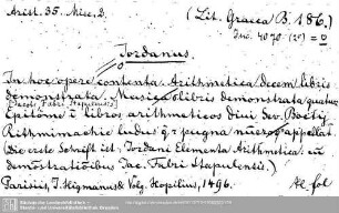 Literatura Graeca B 0186