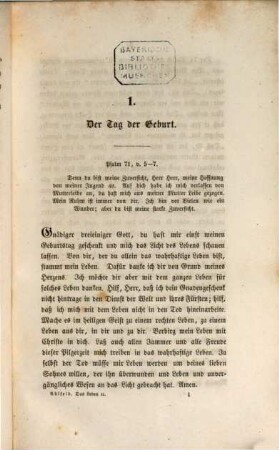Das Leben im Lichte des Wortes Gottes : Ein Lebensbuch, insonders für reifere Confirmanden und Brautpaare, von Friedrich Ahlfeld. 1