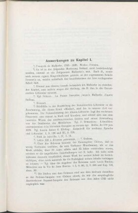 Anmerkungen zu Kapitel I.