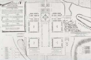 Generalplan des gantzen Koeniglichen ... Hof-Lagers