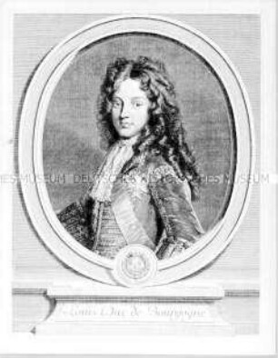 Porträt des Louis Le Petit Dauphin, Duc de Bourgogne