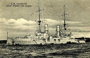Kriegsmarine - SMS "Kaiser Wilhelm der Grosse", Linienschiff
