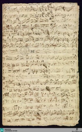 Concertos - Mus. Hs. 318 : vlc, vl (2), vla, b; C; BrinzingMWV 6.7