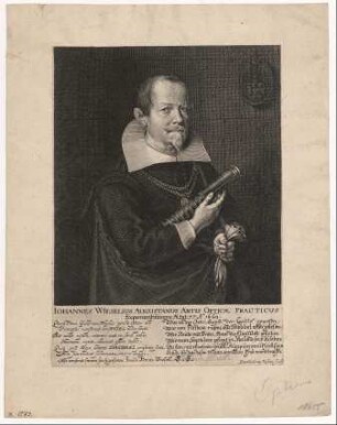 Johannes Wieselius Augustanus (Portrait)