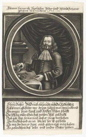 Bildnis des Johann Heinrich Horlacher