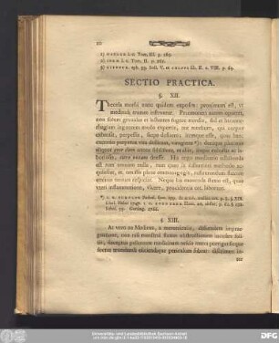 Sectio Practica.