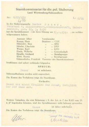 Bauer, Gustav