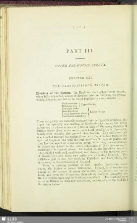 Part III.—Upper Palæozoic Strata