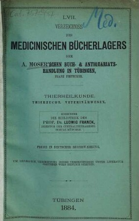 Katalog. 57. 1884