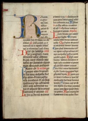 Proprium de tempore; von pascha bis fer. 6. p. dom. 25. p. trinit.