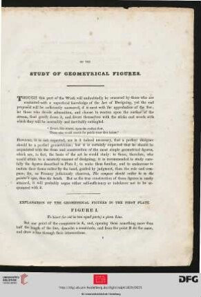 Of the study of geometrical figures