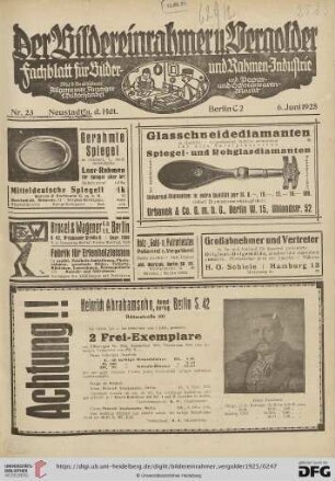 Nr. 23 (6. Juni 1925)
