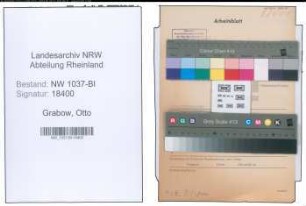 Entnazifizierung Otto Grabow , geb. 15.08.1901 (Beamter)