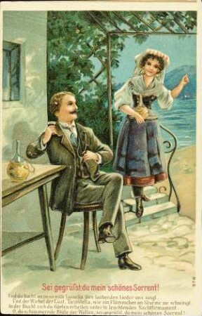 Sei gegrüsst, du mein schönes Sorrent! - Und die Nacht [...]