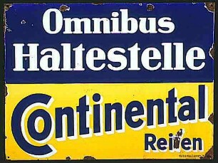 Continental Reifen - Omnibus Haltestelle