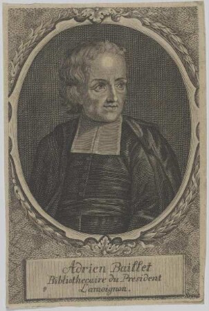 Bildnis des Adrien Baillet
