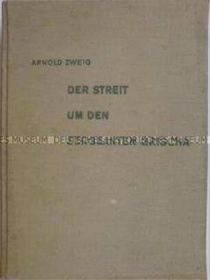Roman über den Kriegsgefangenen Grischa im Ersten Weltkrieg.