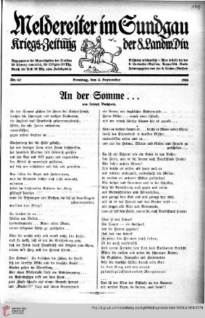 Hefte 42-50, September-Oktober 1916