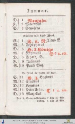 Kalender.