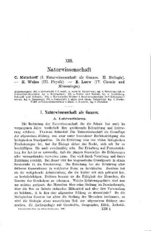 Naturwissenschaft