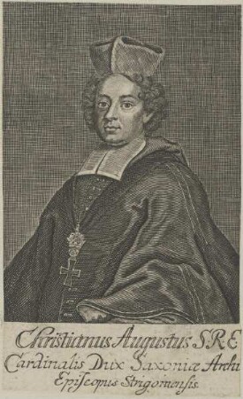 Bildnis des Christian August, Herzog von Sachsen-Zeitz