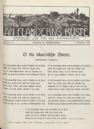 16.1916: An Flanderns Küste