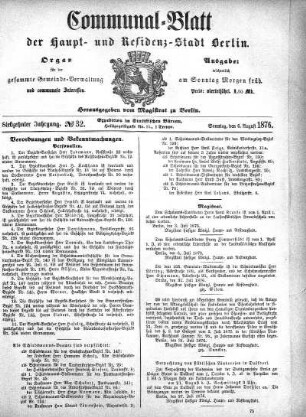 1876,32: No. 32, 6. August 1876