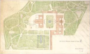 Fischer, Theodor; Aachen; Kuranlagen - Lageplan