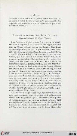 12: Documents inédits sur Jean Petitot