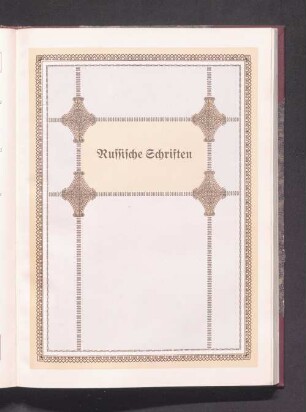 Russische Schriften