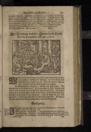 Am Sonntage nach der Himmelfahrt Christi/ Exaudi/Evangelium Joh.am 15. und16.